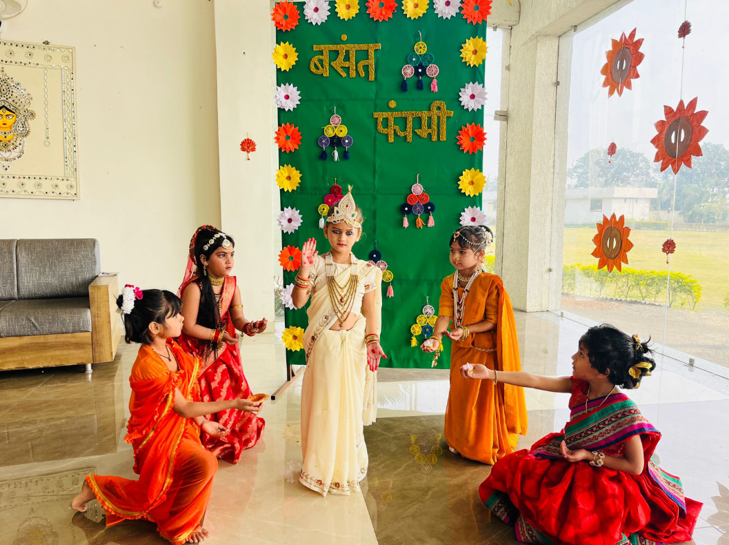 Vinyam School Basant punchmi